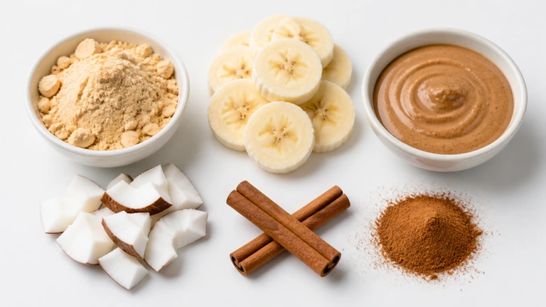 Banana Bread ingredients